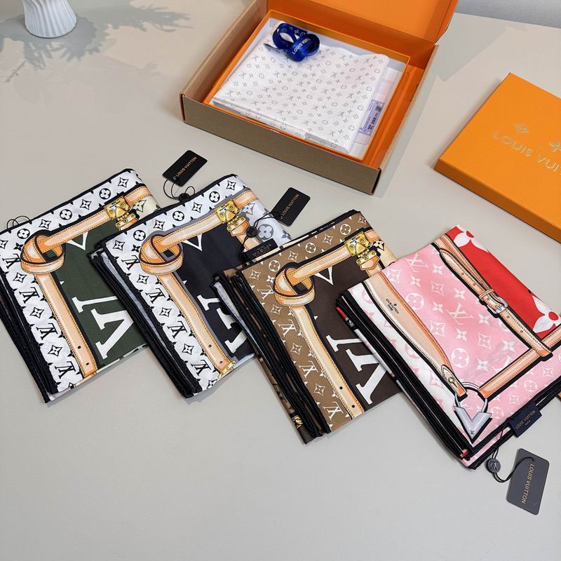LV silk scarf hm04